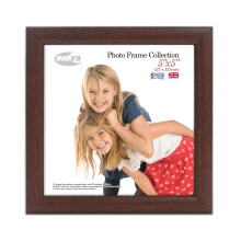 Inov8 Framing PFVS-VDOK-55 Photo Frame, Wood, Dark Oak, 5 x 5 inch