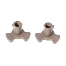 Xuniu Microwave Oven Turntable Roller Guide Support Coupler Tray Shaft 2Pcs 17mm