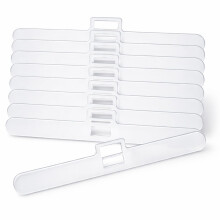 50 Vertical Blind Top Hangers for 89 mm (3.5 Inch) Slats, White,Spare Parts For Repair