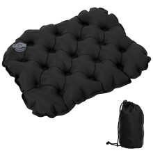 Fjquamitix Inflatable Seat Cushion, Lightweight Camping Air Sitting Pad, Waterproof Portable Air Cushion for Climbing Hiking Office Airplane Car