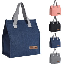 Yikki Lunch Bags for Women Men, Reusable Insulated Leakproof Lunch Box Tote Bag, Cool Bags for Kids Girls Boys Adults, Thermal Cooler Bag for Work