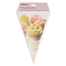 Lakeland Disposable 'Cut to Size' Icing & Piping Bags - Pack of 50