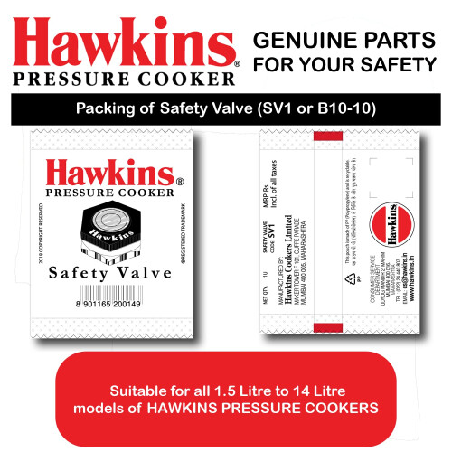 Hawkins Pressure Cooker Safety Valve 2