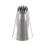 JEM Medium Fine Star Savoy Piping Nozzle no. 2ES, silver 2