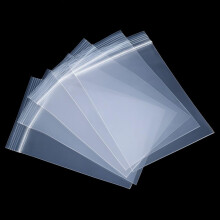 ezkart| 100x Strong Resealable Zip Lock Bags | Reusable Clear Plastic Bags | Ideal for Food Storage Jewellery Medicine (100, 2.25 x 3 Inch)