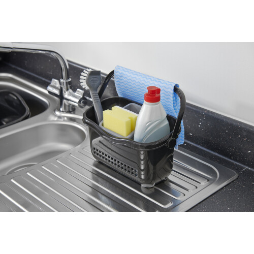 Addis ADDIS 516436 Sink Caddy, Black/Grey 2
