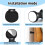 2 Pcs Headboard Stoppers Bed Wall Stoppers Adjustable Threaded Bed Frame Anti-Shake Tool Telescopic Support Stabilizer Headboard Stopper for Bed 3