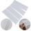 4 Pcs Plastic Cake Scraper Set, Cake Edge Smoother Stripes Scraper Cake Decorating Comb Kitchen Baking Mold DIY Tools Pastry Cutter for Cake Icing 3