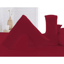 Luxury Microfiber V-Shaped Pillowcase ? Ultra Soft, Breathable & Wrinkle-Resistant ? Support Pillow Cover for Pregnancy, Nursing & Orthopedic Comfort