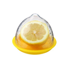 Joie Lemon Storage Pod ? Reusable Lemon Keeper with Clear Lid for Fridge, BPA-Free & Dishwasher Safe, Yellow