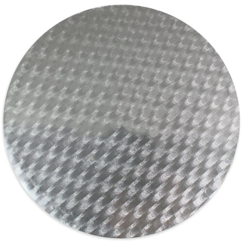 PME Round Cake Card 16-Inch / 40 cm, Silver