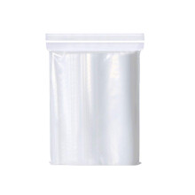 100pcs Thickening Grip Seal Bags,Poly Zip Lock Bags Sealable Zip Bags Resealable Clear Plastic Bags,Sealed Storage Pouches for Kitchen