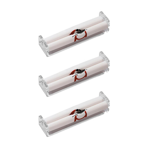 3 Pcs Cigarette Roller Plastic Cigarette Rolling Machine Manual Rolling Machine Tobacco Rolling Machine King Size 110mm Cigarette Making