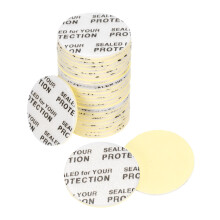 PATIKIL 20mm/0.79" Foam Lid Liner 60pcs Adhesive Round PS Pressure Sensitive Seals, Cap Liners Resistant Tamper for Plastic Glass Jar Bottle Cap