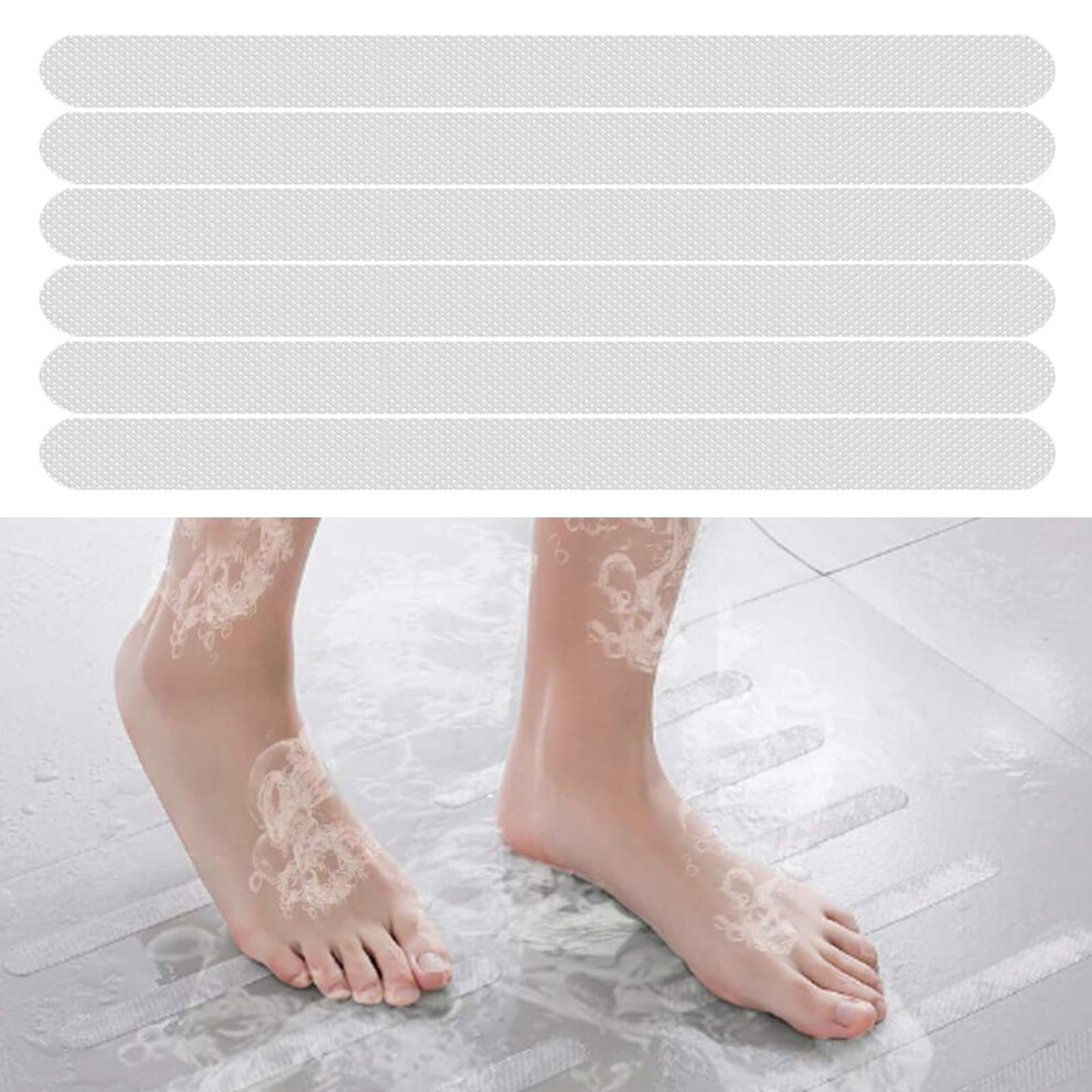 36Pcs Non Slip Bathtub Stickers - High Adhesive Anti Slip Shower Grips (Clear) 5051225407124