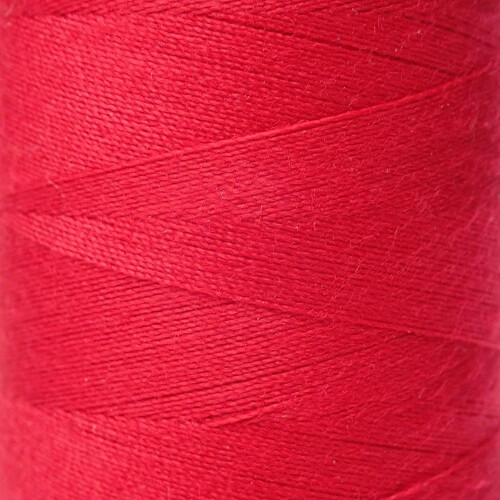 Moon Thread Red Spun Polyester Sewing Thread - 1000M
