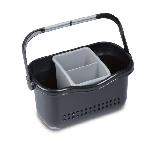 Addis ADDIS 516436 Sink Caddy, Black/Grey