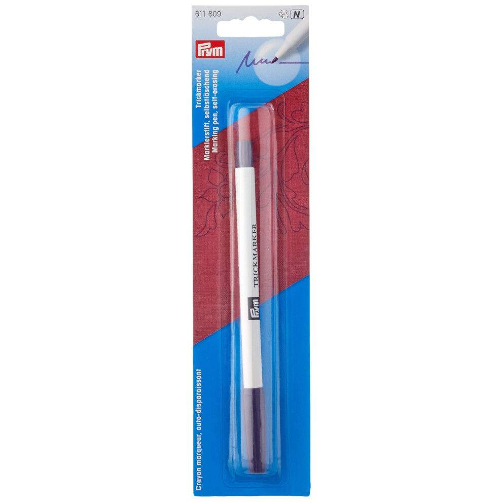 Prym Trick Marker Self-Erasing, Purple