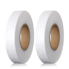 AONAT 2 Pack 140 Yards Wonder Web Hemming Tape, Adhesive Fabric No Sew Hem Tape Roll Iron on Hemming Tape, for Trousers Clothes Jeans Garment