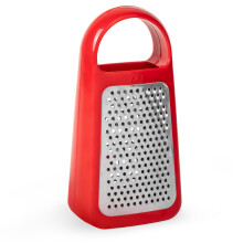 Joie Tower Grater ? Double-Sided Stainless Steel Cheese & Vegetable Grater, BPA-Free & Dishwasher Safe, Assorted Colors