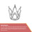 sourcing map Alloy Crystal Ball Display Holder Egg Stand Multiple Diamonds Silver Light Luxury Crown Shape 2PCS 4
