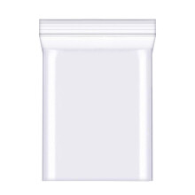 Aoen Clear Plastic Grip Seal Bags - Small, Sealable Ziplock Bags, 10*15cm, Ideal for Kitchen Storage, Jewellery, Cookies and Sweets Packaging