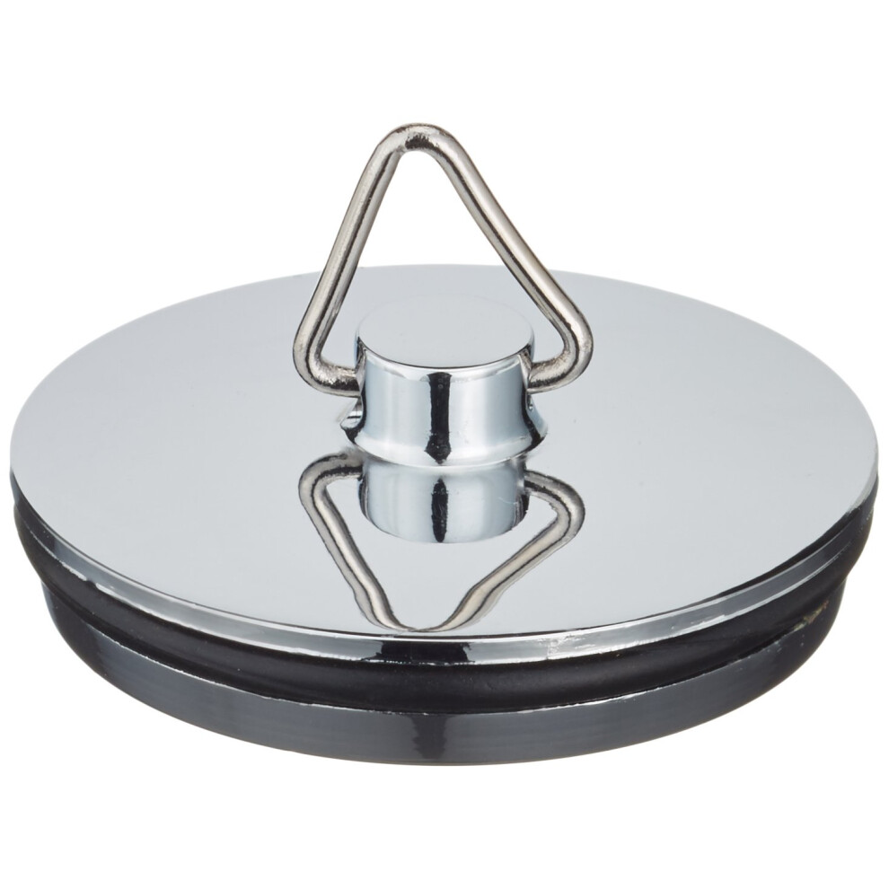 Merriway Bh03910 38Mm 1/1/2 Inch Chrome Plated Metal Basin Sink Plug Stopper Pack Of 1 5051225408343