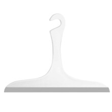 RIDDER Ducky Shower Squeegee Window Squeegee ABS (Acrylonitrile Butadiene Styrene), White, Approx. 20 x 23 x 2.8 cm