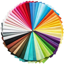 50PCS 10x10cm Fabric Squares, Cotton Fabrics Patches, Calico Fabric Material for Sewing, Quilting, Dressmaking | Fat Quarters Bundles, Precut Squares