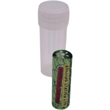 Glass Twisted Glass Filter Tip -7-Hole - 9mm x 30mm Design, Easy to Clean, Select from Blue - Clear - Pink - Gold - Green - Purple - 6 Colour (1 Pc)