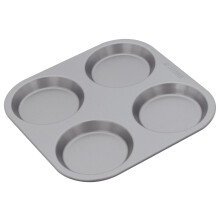 Judge Non-Stick Yorkshire Pudding Tin with 4 Cups, Dishwasher Safe 23cm x 23cm x 1.5cm - 5 Year Guarantee