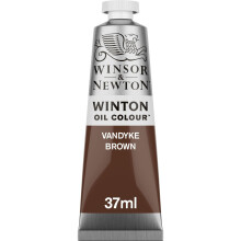Winsor & Newton Winton Oil Colour Tube, 37 ml - Vandyke Brown,1414676