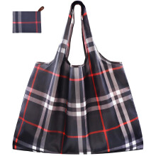 CHEESANHERR Foldable Reusable Shopping Bags, Large Folding Shopper Bag, Lightweight Tote Bag Grocery Bag, Washable Handbag Portable Pouch for Daily