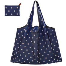 CHEESANHERR Foldable Reusable Shopping Bags, Large Folding Shopper Bag, Lightweight Tote Bag Grocery Bag, Washable Handbag Portable Pouch for Daily
