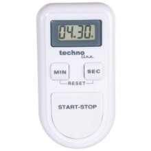 techno line Count Down Timer, White