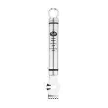 Tala Stainless Steel Citrus Zester and Peeler, Ideal for Zesting Fruits and Peeling Slices for Drinks, Dishwasher Safe, Silver, 17.1 x 1.9 x 1.4 cm