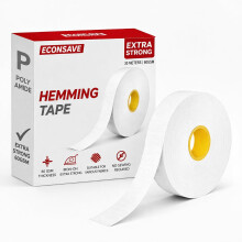 Econsave? Hemming Tape 30m*2cm - Extra Strong - Iron On Hem Tape - Hemming Web For Bonding Fabric, Fabric Fusing & Turning Up Trousers - No Sew Hem