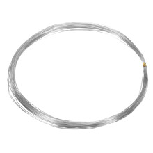 sourcing map 28 Gauge 0.3mm Stainless Steel Wire 10m/33 ft Soft Craft Sculpting wire Tarnish Resistant Jewelry Cable for Jewelry Making Beading DIY