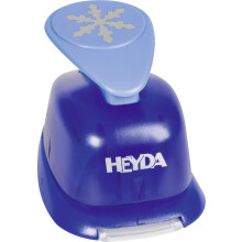 Heyda Motif Punch, Large Motif Size: Approx. 2.5 cm Theme: Snowflake Schneeflocke 2