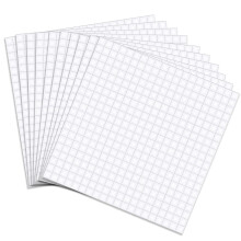 HONQX Sticky Foam Pads Squares for Crafting 4000pcs Double Sided Sticky Foam Craft Pads 5mm 3D Adhesive Mount Dots for Card Making
