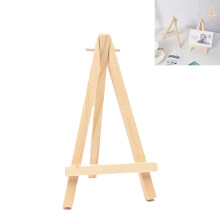 Mini Easel Stand, 2pcs Wooden Card Stands for Display Tabletop Art Display Easels, Small Easel Stand Kids, Desktop Holder Stand for Displaying Canvas
