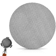 HOTUT Coffee Puck Filter Screen, Replacement Cafetiere Filter Mesh Screen, Espresso Puck Screen for 51 mm Portafilter, Stainless Steel Reusable Mesh