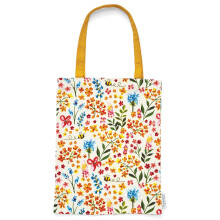 Cooksmart British Designed Tote Bag | Tote Bags With Handles Great For On The Go | Eco Friendly Option For Shopping Bags - Bee Happy