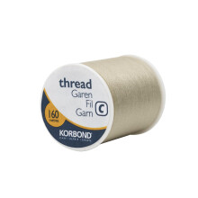 Korbond Sewing Thread - Khaki - 160m - Polyester - Hand and Sewing Machine Sewing