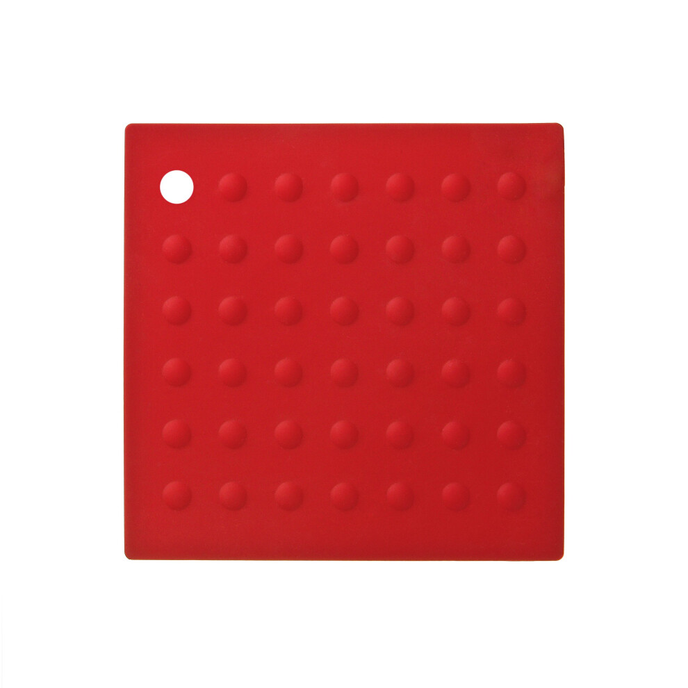 Premier Housewares Zing Silicone Trivet - Red
