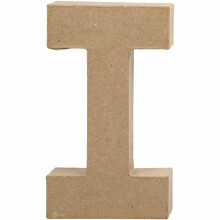 Create Crafts 26608 Creativ 20.5 cm 1-Piece Papier Mache Letter I