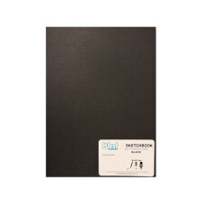 RS261155 A3 SKETCHBOOK MATT BLACK 140g
