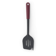 Brabantia 122781 Tasty+ Spatula Plus Fork, Aubergine Red