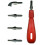 Major Brushes Lino Cutting Handle Tool & 5 Assorted Cutter Blades Nibs Set 1