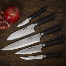 Chef Aid Chef's Sharpening Steel, Traditional Design with Comfort Grip Handle for Ease of use, Perfect for use with Any Flat Blade Kitchen Knife,